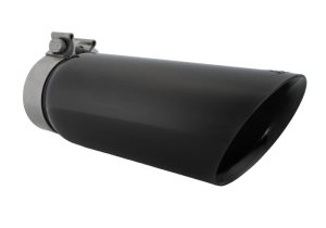 Ford F-150 Performance Exhaust - Ford Racing - 4 in. Stainless Steel - Black Chrome - `21-`25